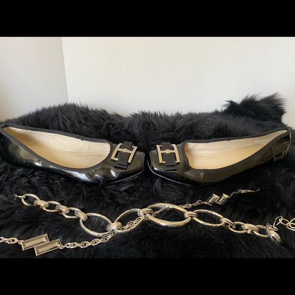 Jo Mercer Patent Flat - Picture 2 of 4